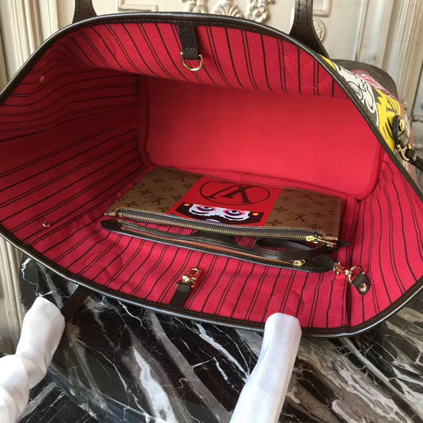 LV Neverfull MM M43499 Monogram Canvas