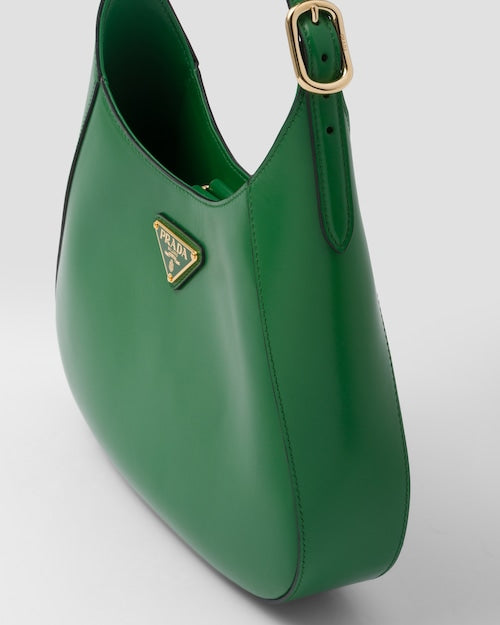 Prada Leather shoulder bag - Green