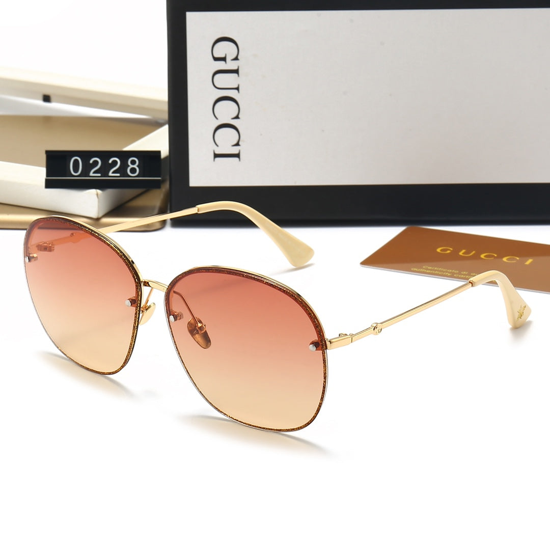 4 Color Women's Sunglasses—0228