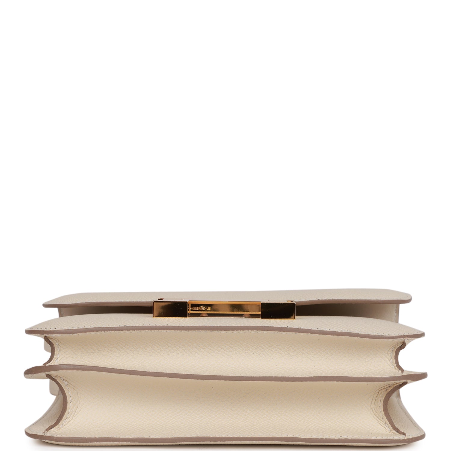 Hermès Constance 1-18 Craie Epsom Gold Hardware