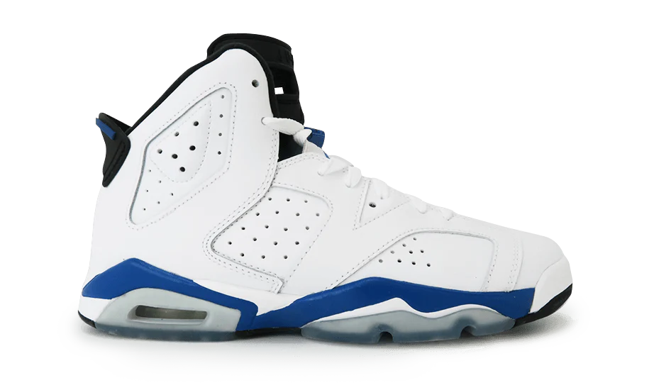 (GS) Air Jordan 6 Retro 'Sport Blue' 384665-107