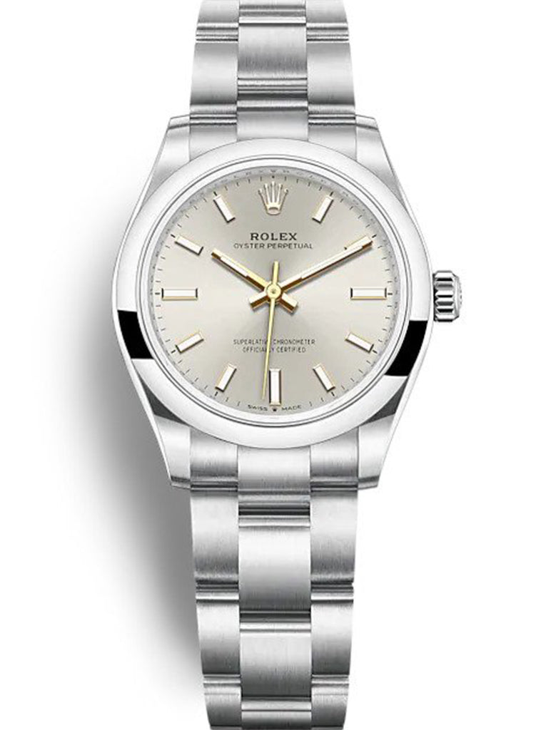 Replica Rolex Oyster Perpetual Lady 31mm Silver Dial 277200