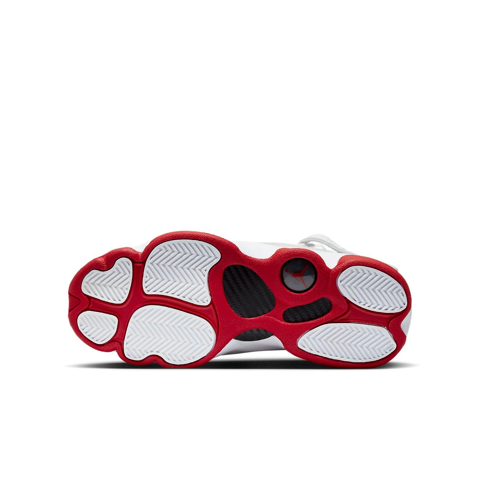 (GS) Air Jordan 6 Rings 'White University Red' 323419-160