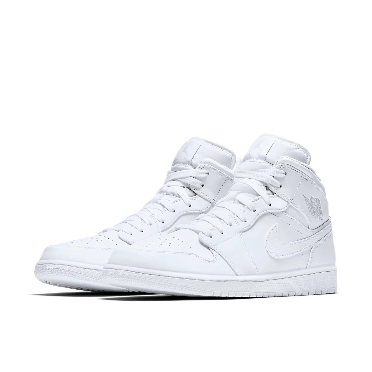 Air Jordan 1 Retro Mid 'White Pure Platinum' 554724-104