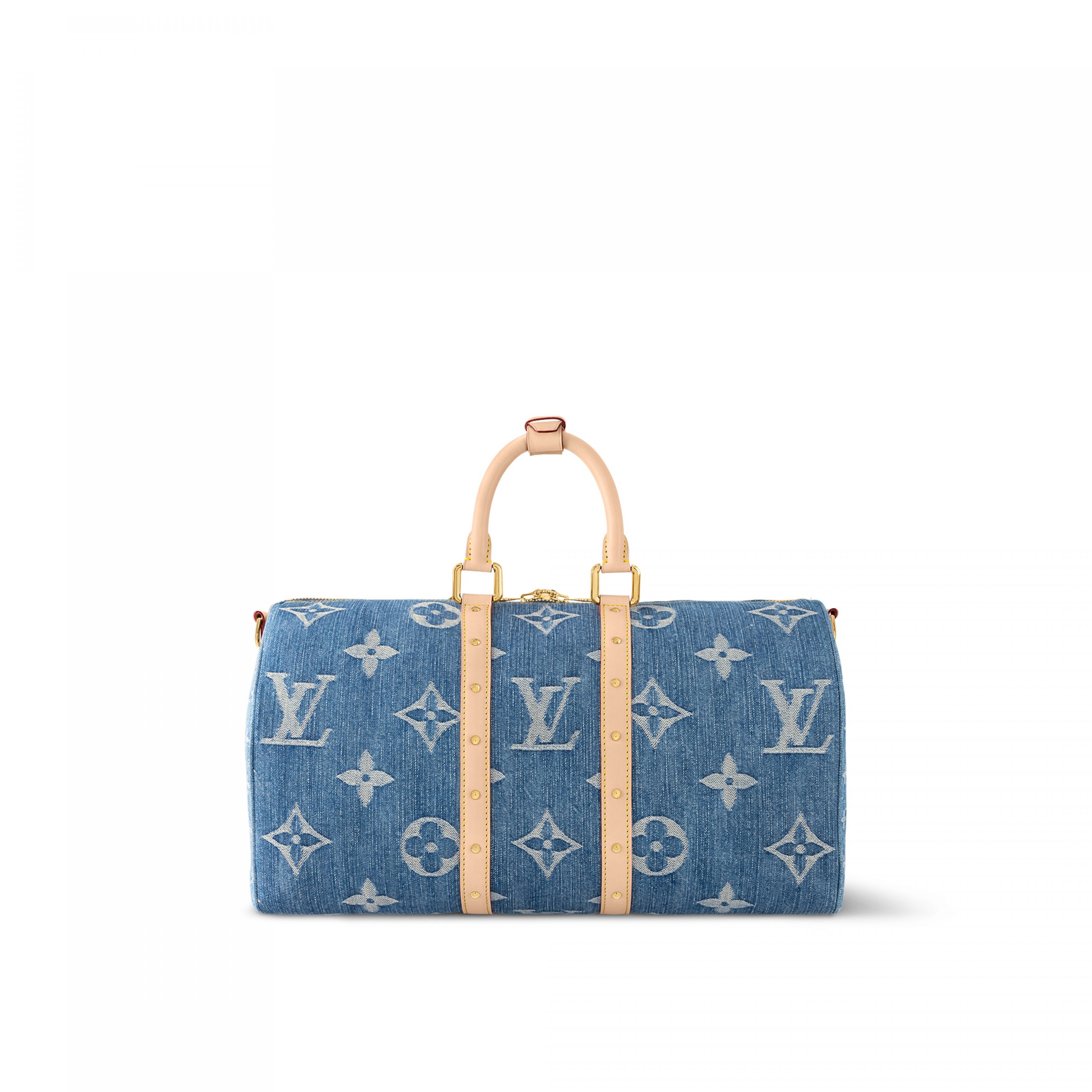 Louis Vuitton M24315 Keepall Bandoulière 45 Denim Blue