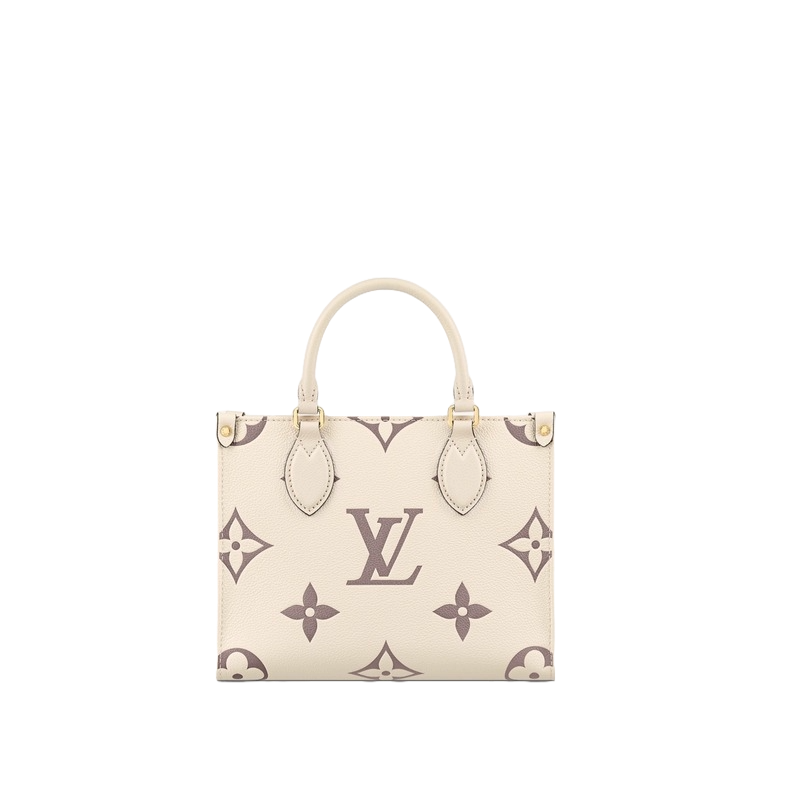 Louis Vuitton Empreinte Monogram Giant Onthego PM M45654 Creme Bois De Rose