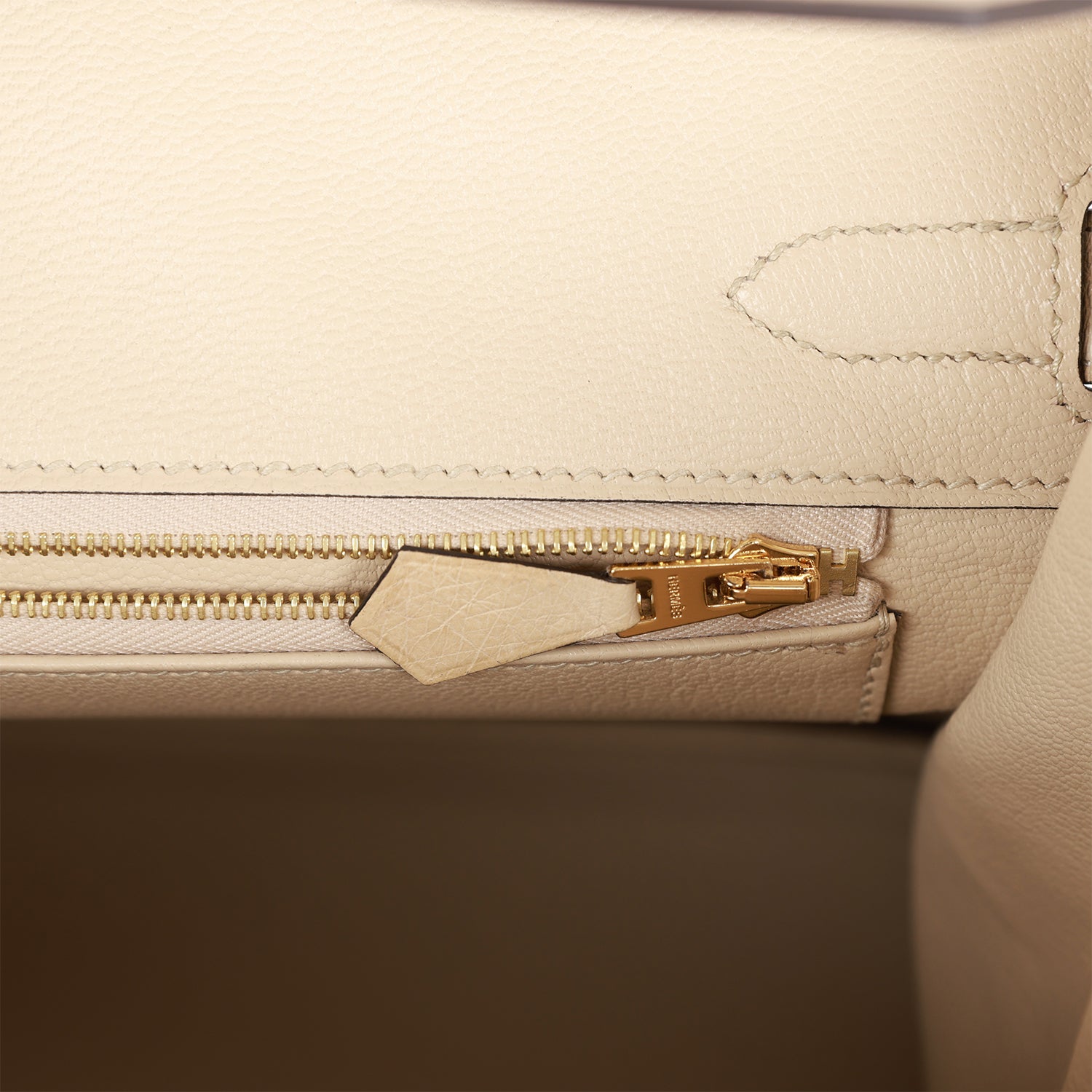 Hermès Birkin 30 Parchemin Ostrich Gold Hardware