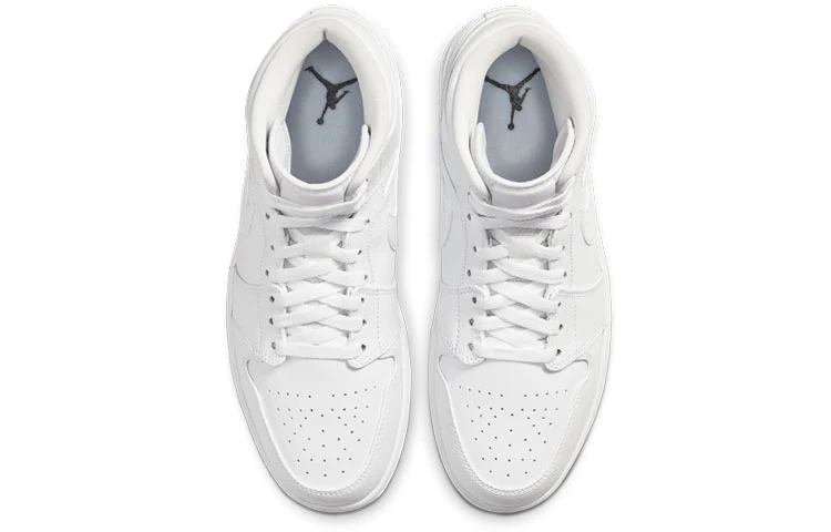 Air Jordan 1 Mid 'White' 554724-126