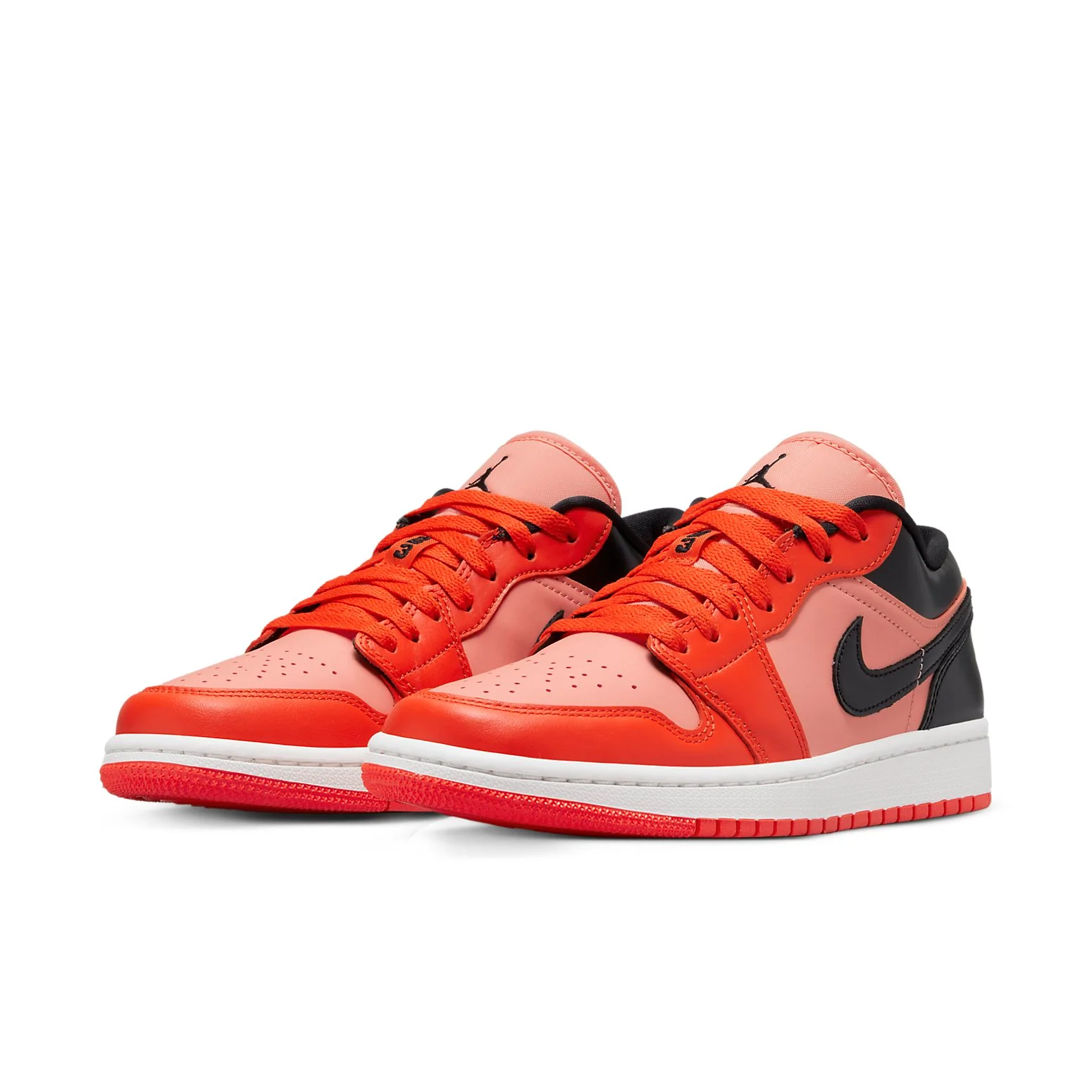 (WMNS) Air Jordan 1 Low SE 'Rush Orange Black' DM3379-600