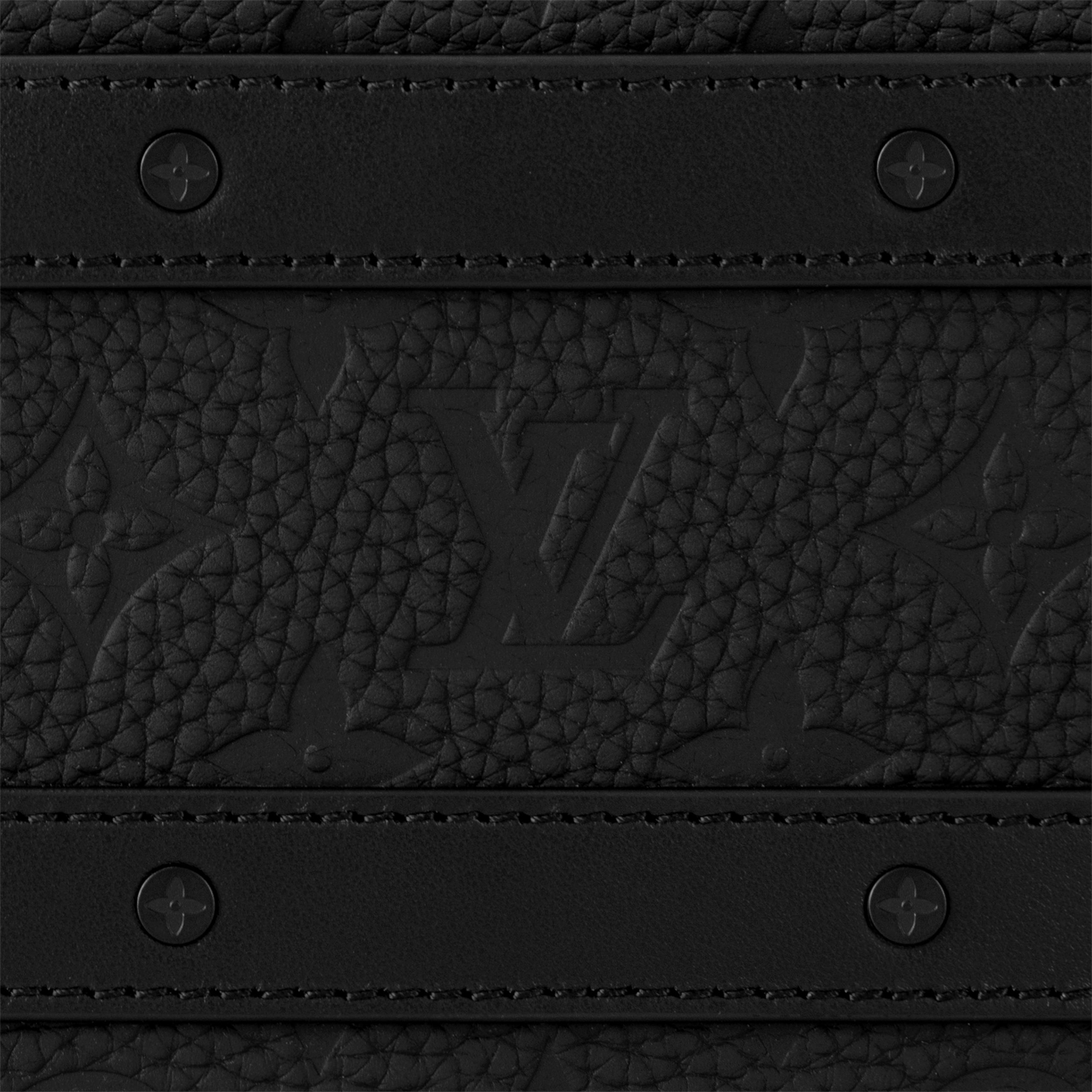 Louis Vuitton M59163 Handle Soft Trunk Black Monogram