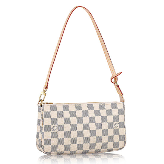 LV N41207 Pochette Accessoires Damier Azur Canvas