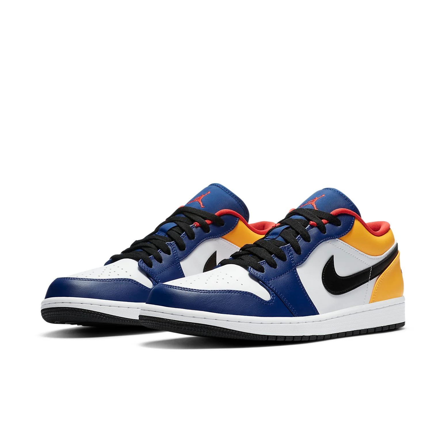 Air Jordan 1 Low 'White Deep Royal Blue' 553558-123