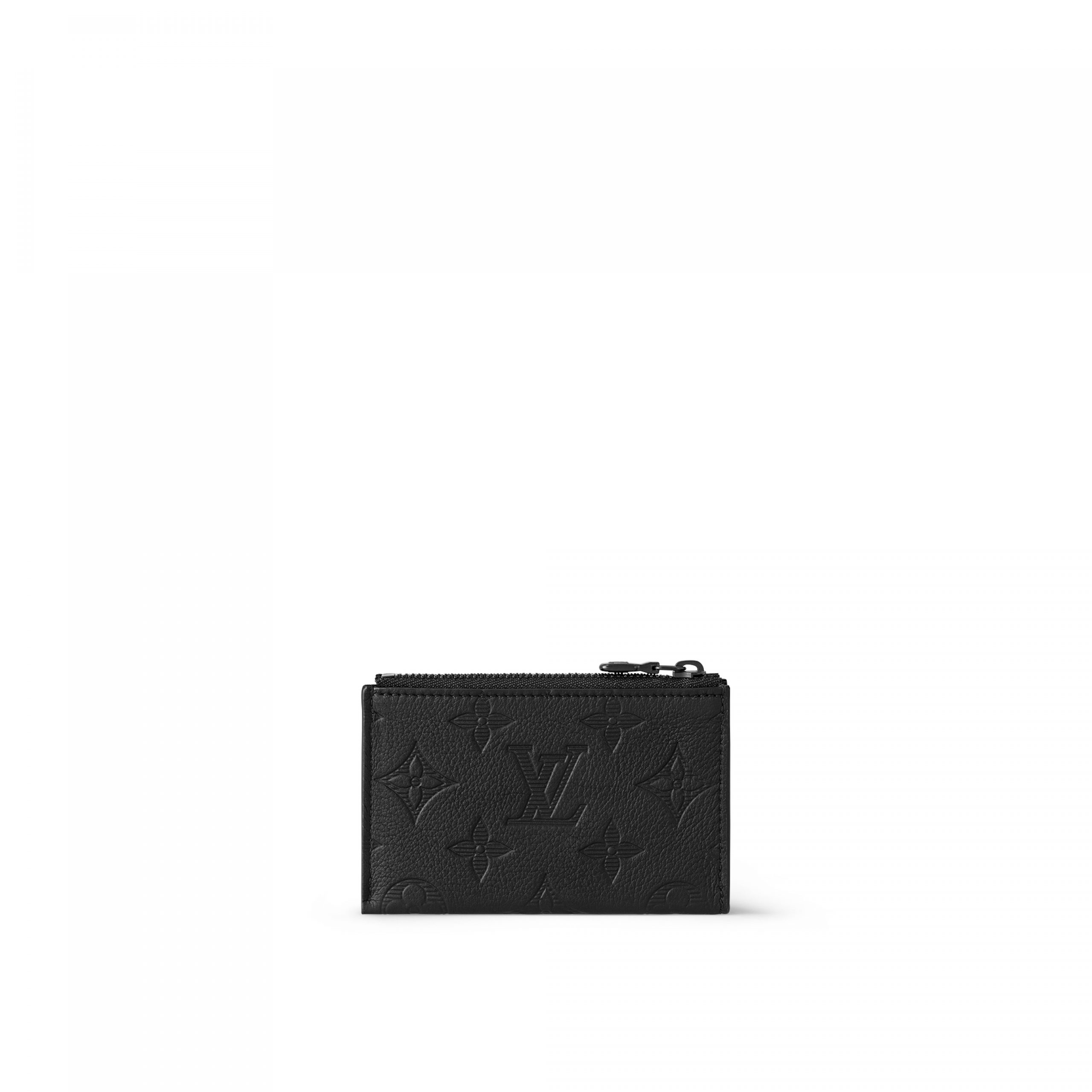 Louis Vuitton M82245 Coin Card Holder Black