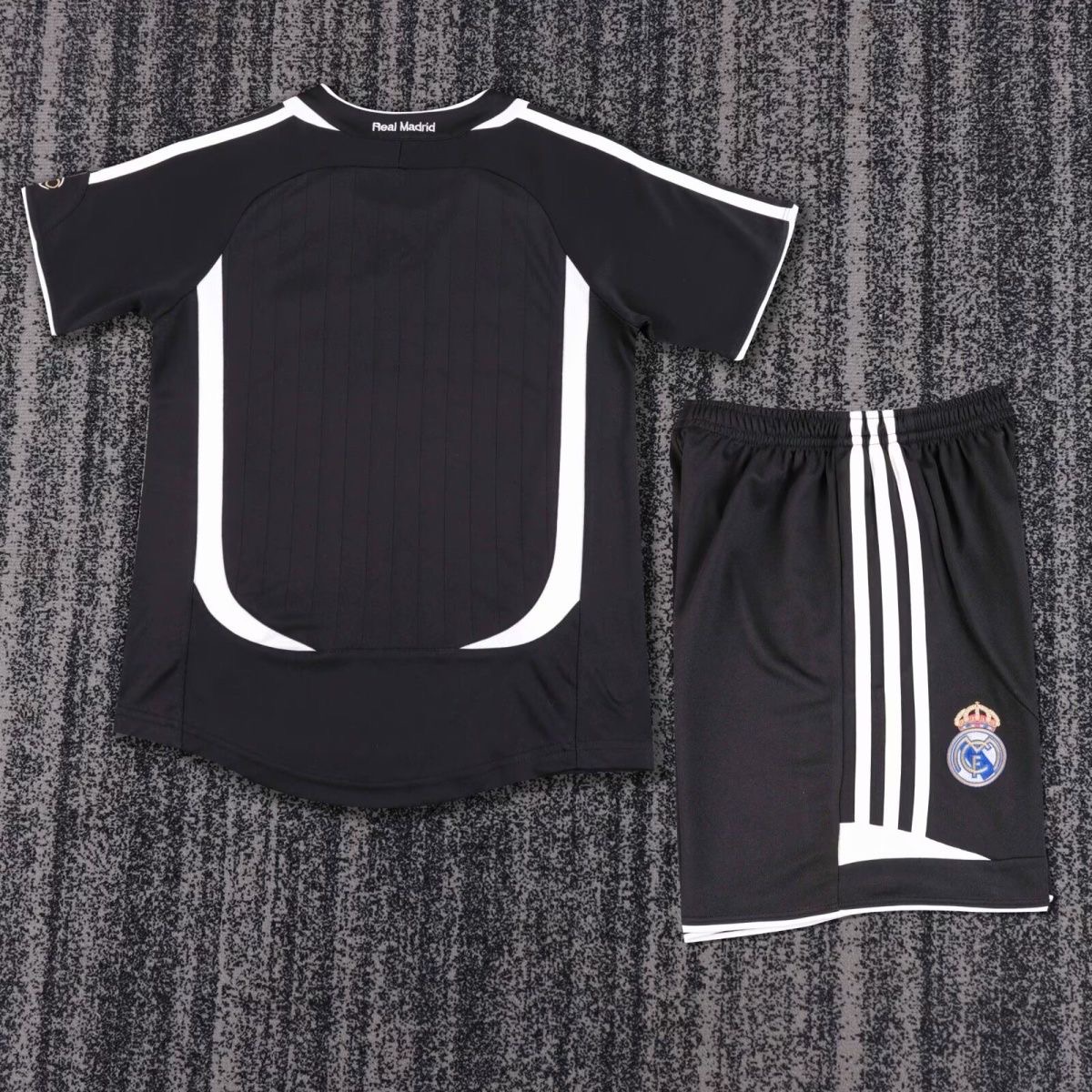 2006/2007 Retro Real Madrid Third AwayFootball Shirt Kids Size 1:1 Thai Quality