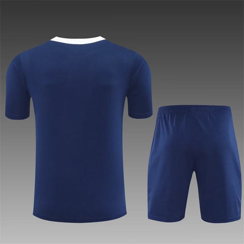 2025/2026 Paris Saint-Germain Training Wear Blue Set Shirt 1:1 Thai Quality
