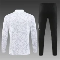 2024/2025 Real Madrid Half-Pull Training Wear White Football Shirt Kids Size