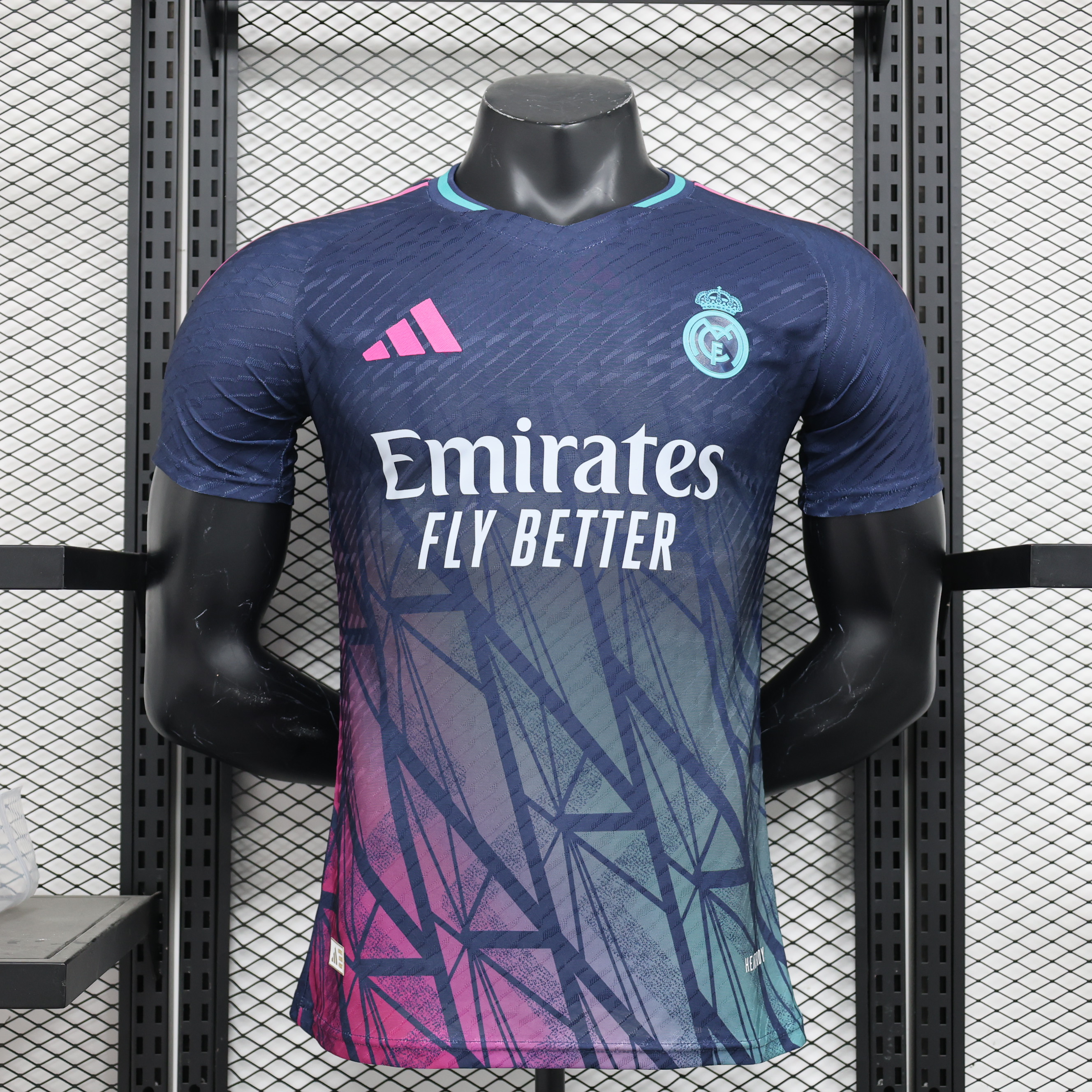2024/2025 Player Version Real Madrid Special Edition Gradient Purple Football Shirt