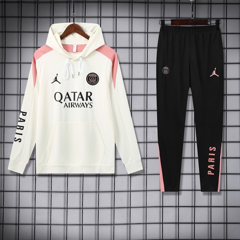 2024/2025 Paris Saint-Germain Hooded Long Sleeves Training Suit Football Shirt