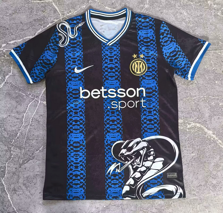 2024/2025 Inter Milan Cobra Special Edition Football Shirt 1:1 Thai Quality