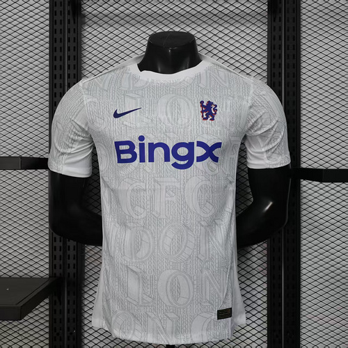 2025/2026 Player Version Chelsea Pre-match clothing Football Shirt 1:1 Thai Quality
