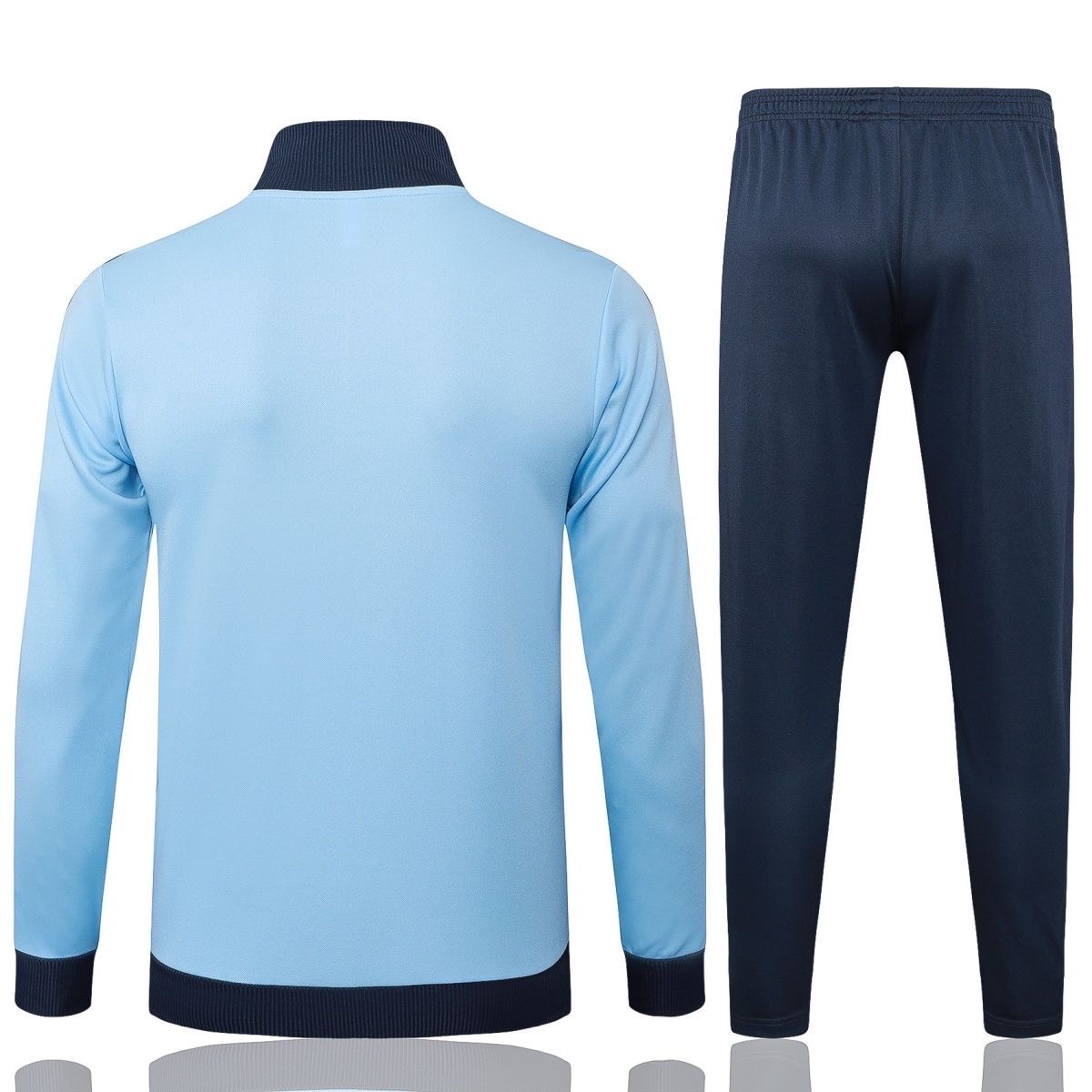 2024/2025 Argentina Long Zipper Clip Light Blue Football Jersey 1:1 Thailand Quality Set