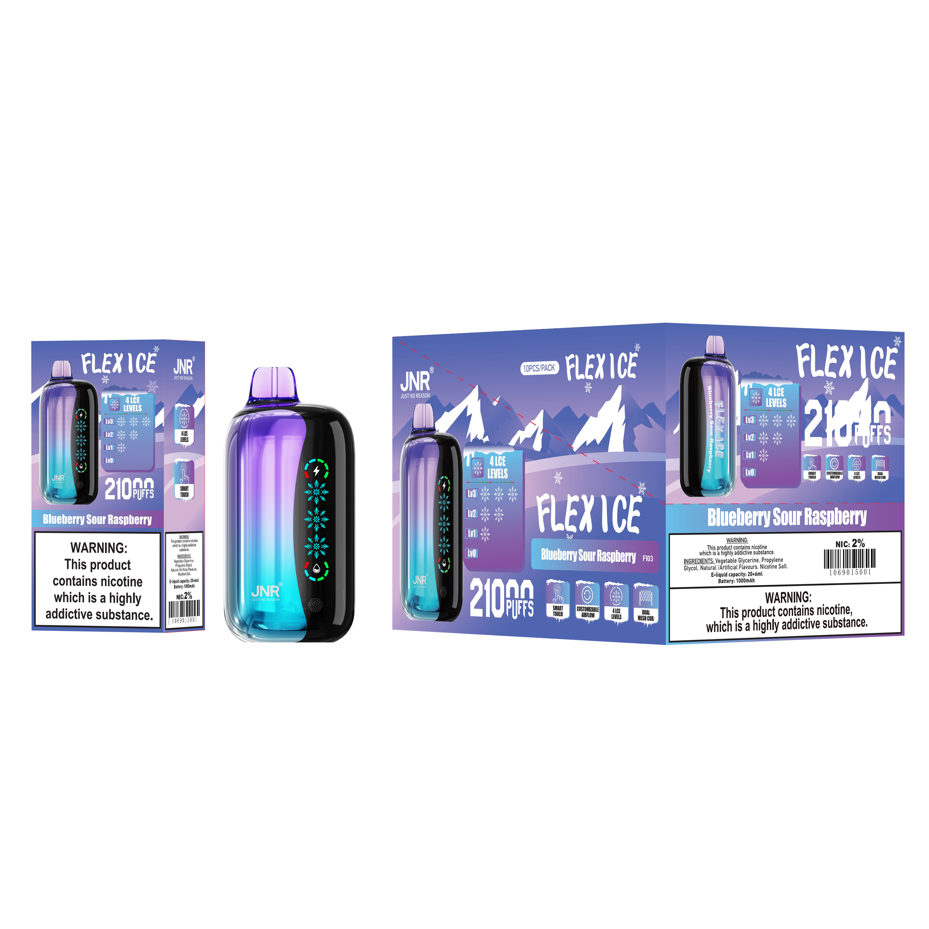 Flex Ice 21000 Puffs Disposable Vape - Vap Show