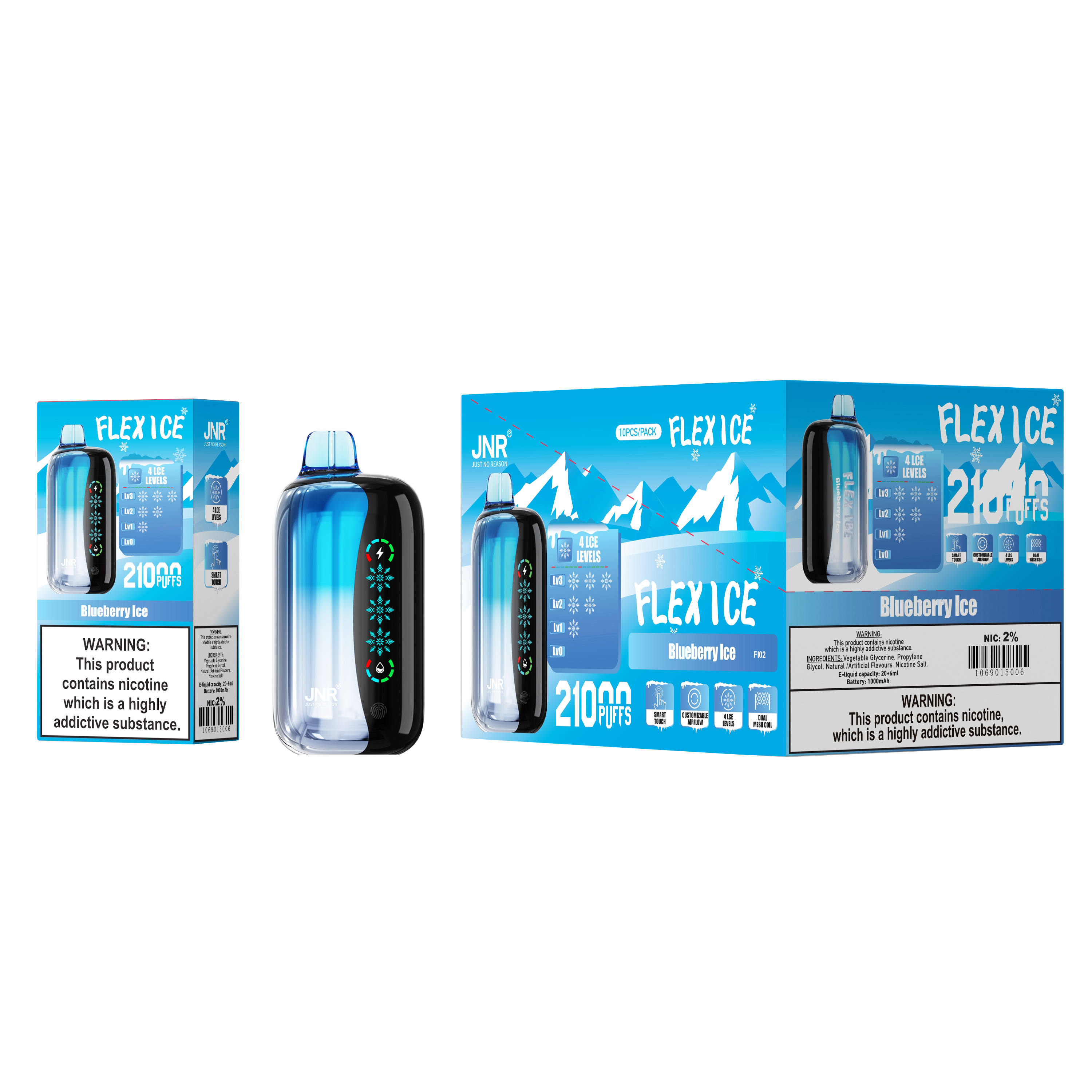 Flex Ice 21000 Puffs Disposable Vape - Vap Show