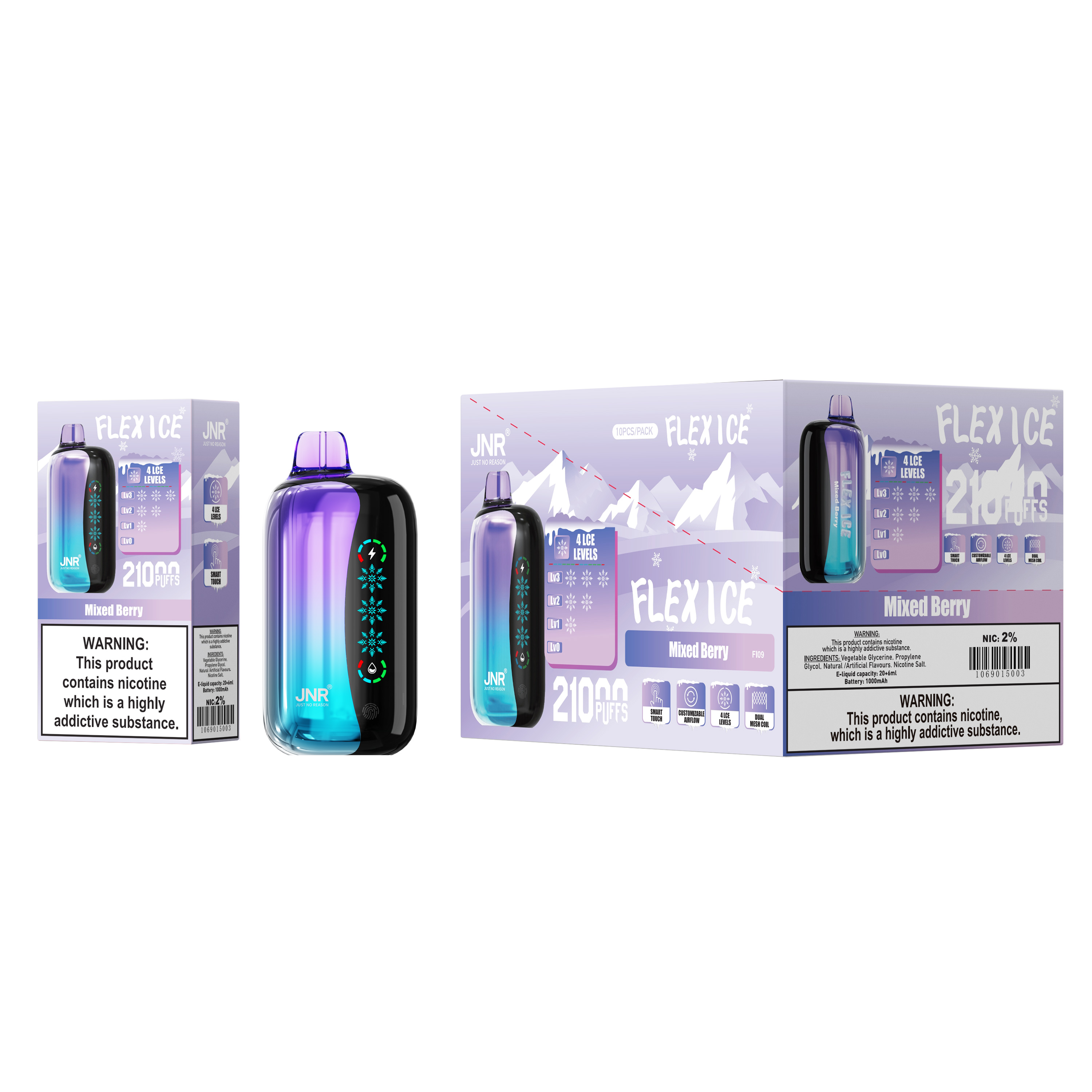 Flex Ice 21000 Puffs Disposable Vape - Vap Show