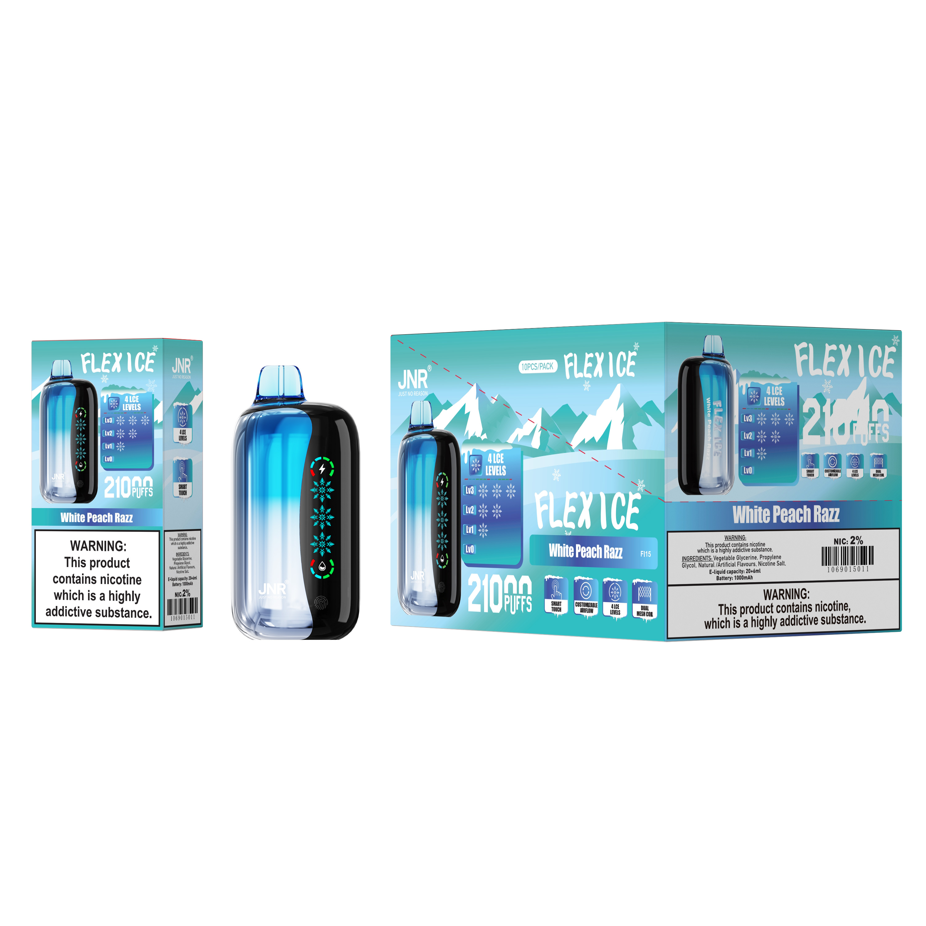 Flex Ice 21000 Puffs Disposable Vape - Vap Show