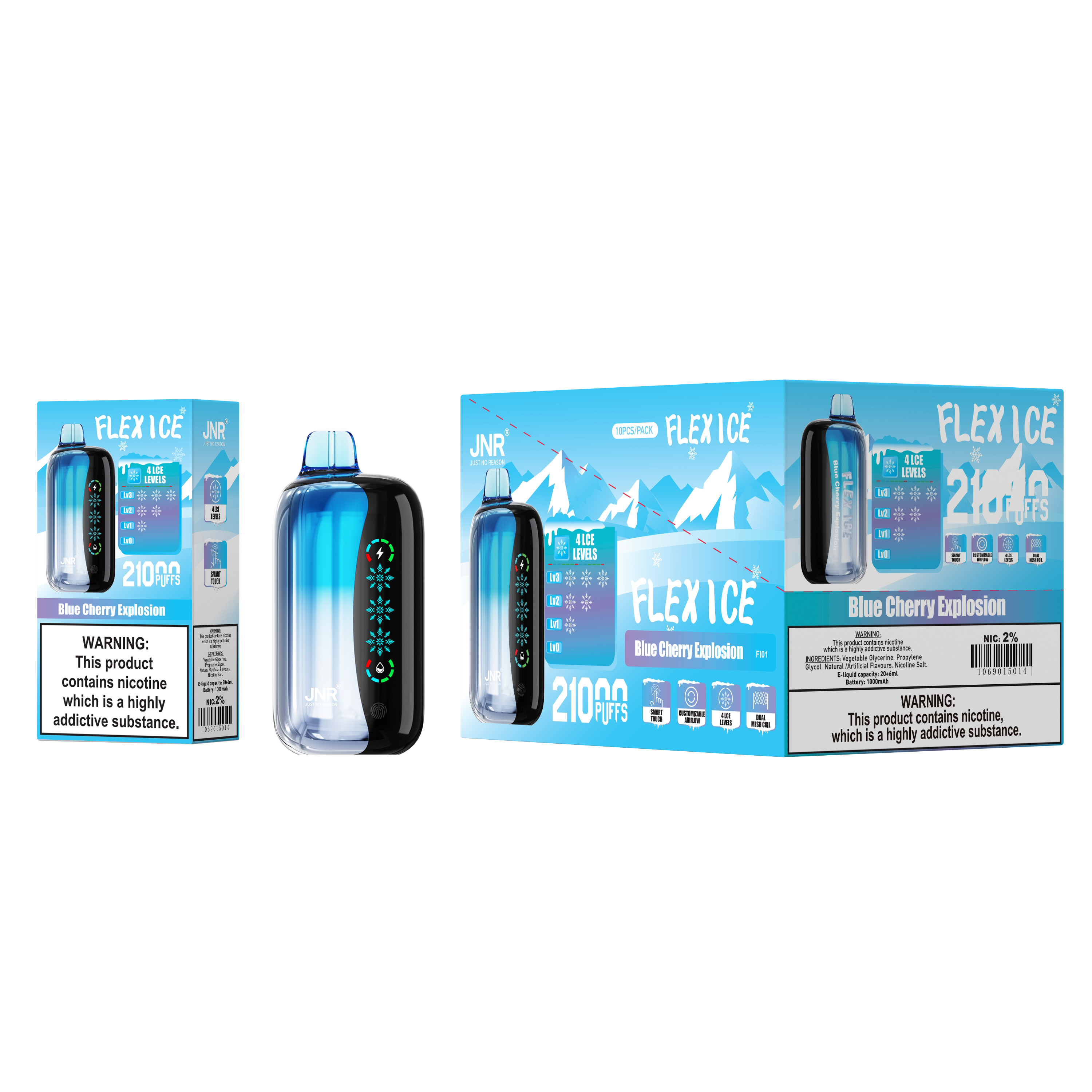 Flex Ice 21000 Puffs Disposable Vape - Vap Show
