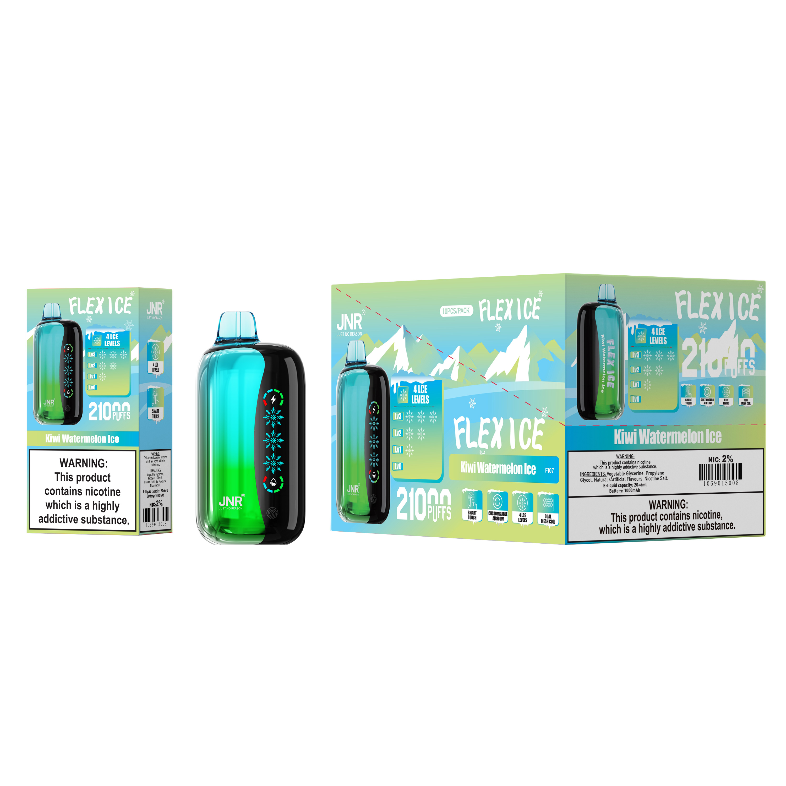 Flex Ice 21000 Puffs Disposable Vape - Vap Show