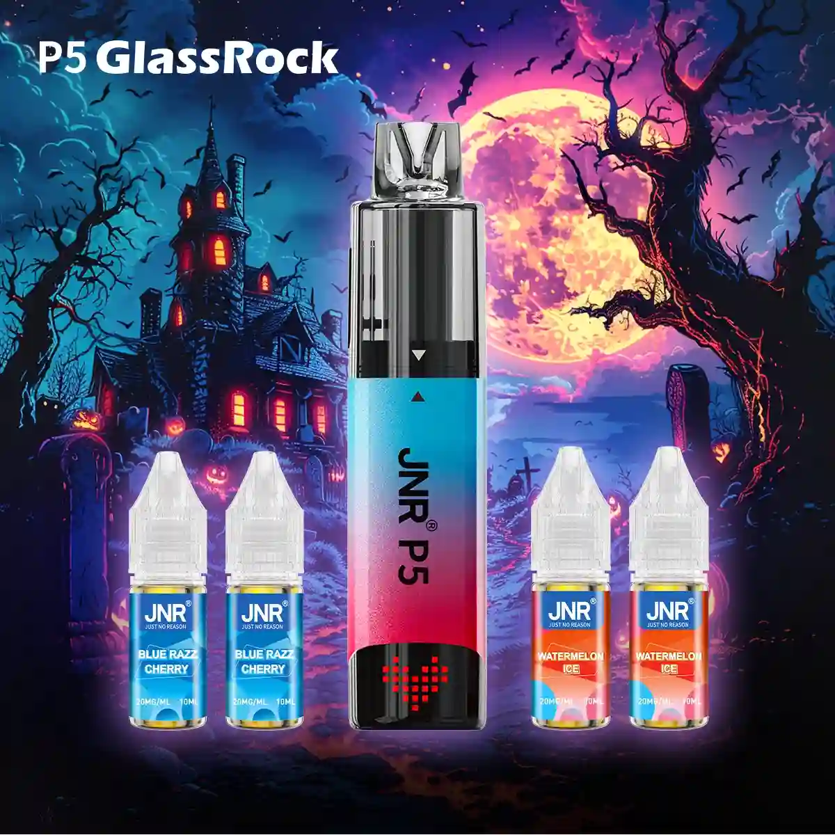 JNR P5 GlassRock 100K Puffs Kit Replaceable Pod Vape - Vap Show