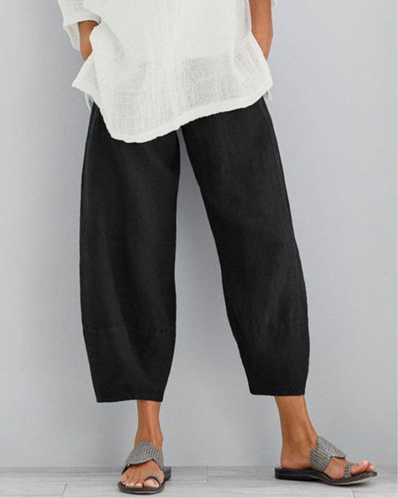 Women's Linen Casual Pants