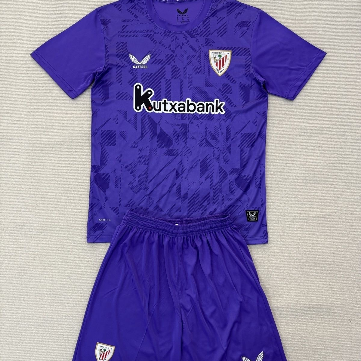 2025/2026 Athletic Bilbao GoalkeeperFootball Shirt Kids Size 1:1 Thai Quality