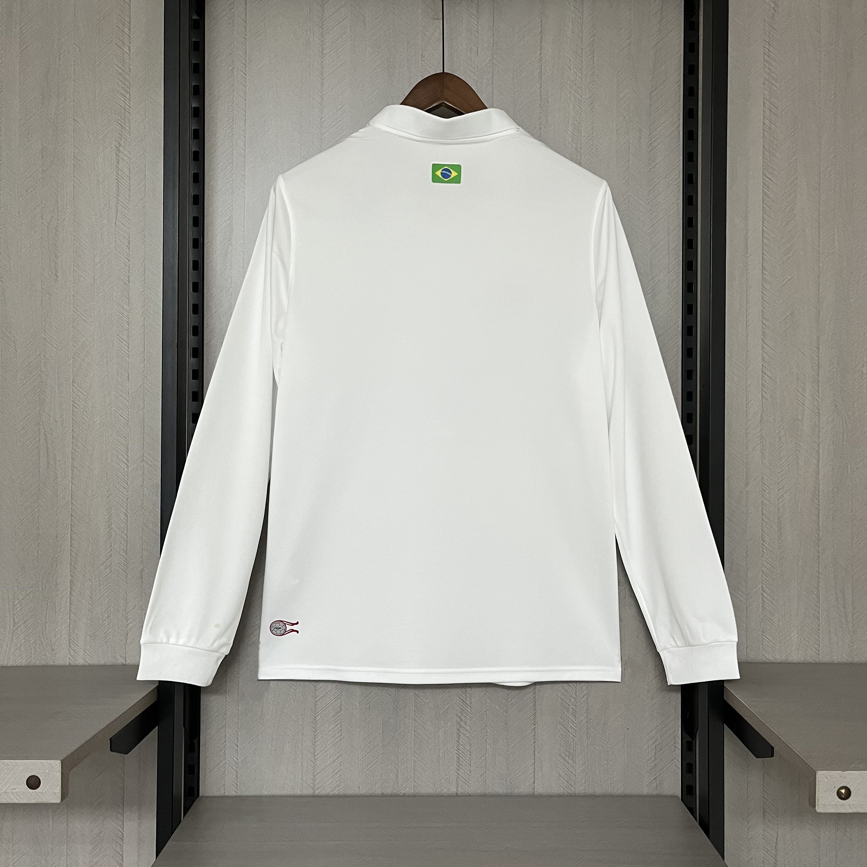 Retro long sleeve 2006 Brazil International Away