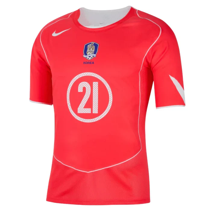 South Korea ParkJiSung 21 Retro 2004 Total 90 Reissue Jersey