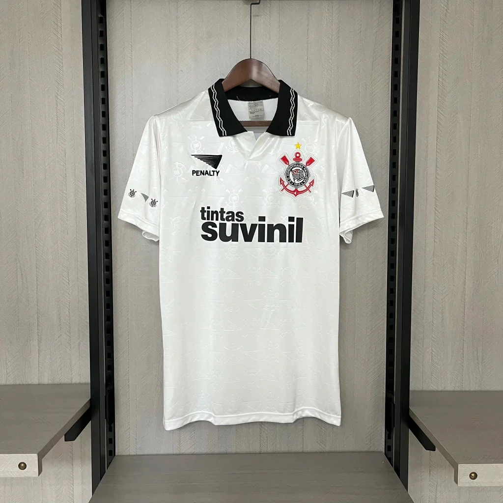 Corinthians 1995 I Home Jersey - Retro Version