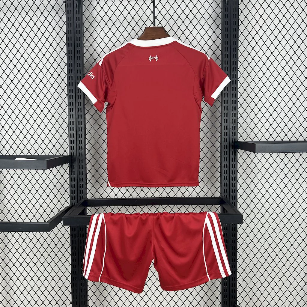Liverpool  2025/26 Home Kids Kit