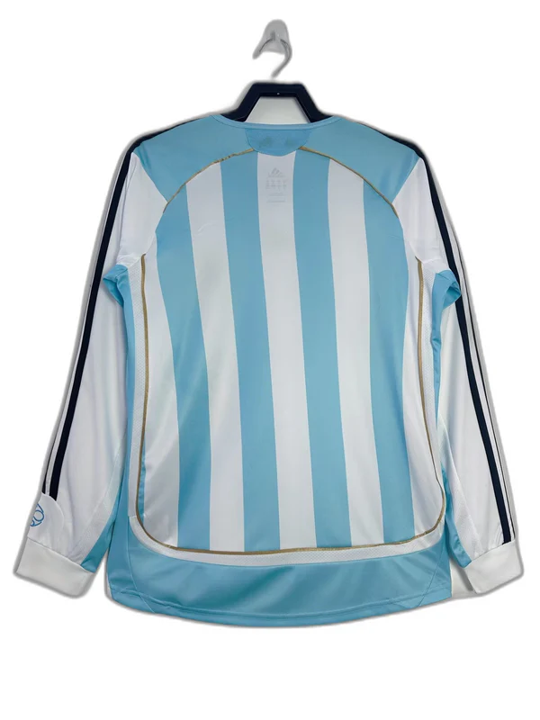 Argentina 06/07 I Home Jersey - Long Sleeve Retro Version