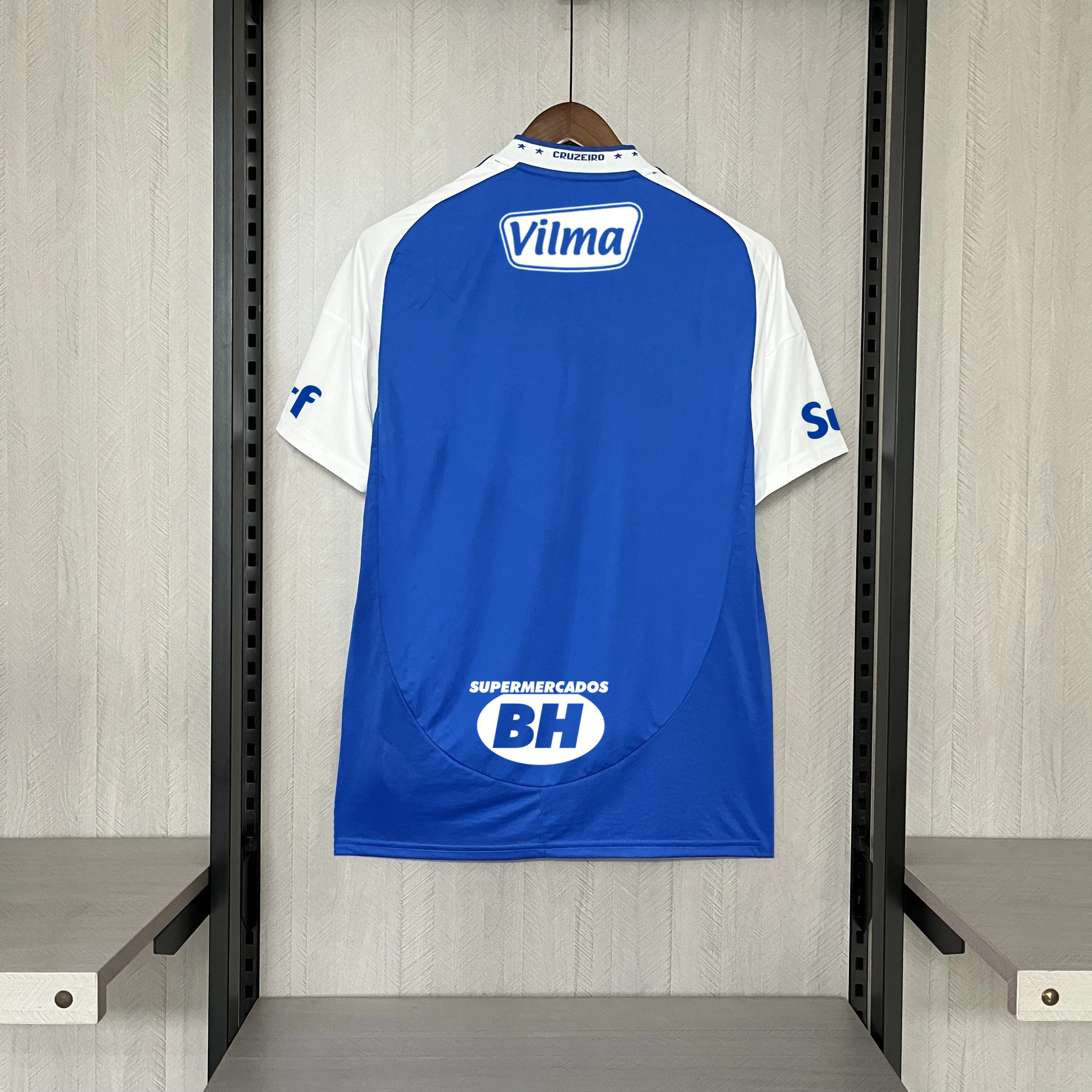 Cruzeiro 2025 Home  Fan Version ALL Sponsor