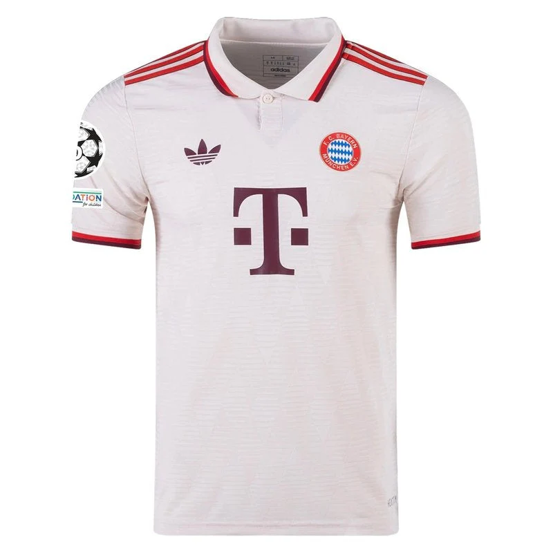 Jamal Musiala Bayern Munich 24/25 III Third UCL Jersey - Player Version - Slim Fit