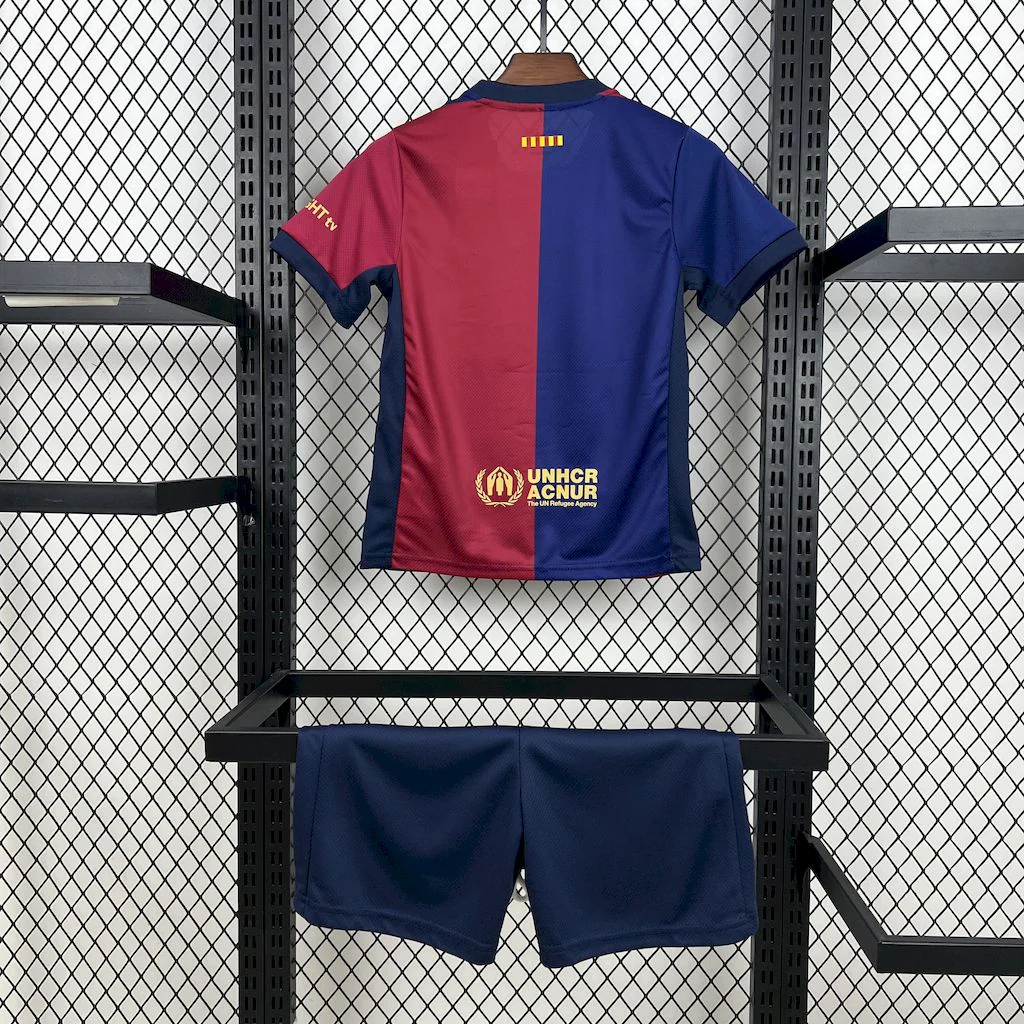 Barcelona 2024/25 Travis Scott Edition Kids Kit -Fan Version