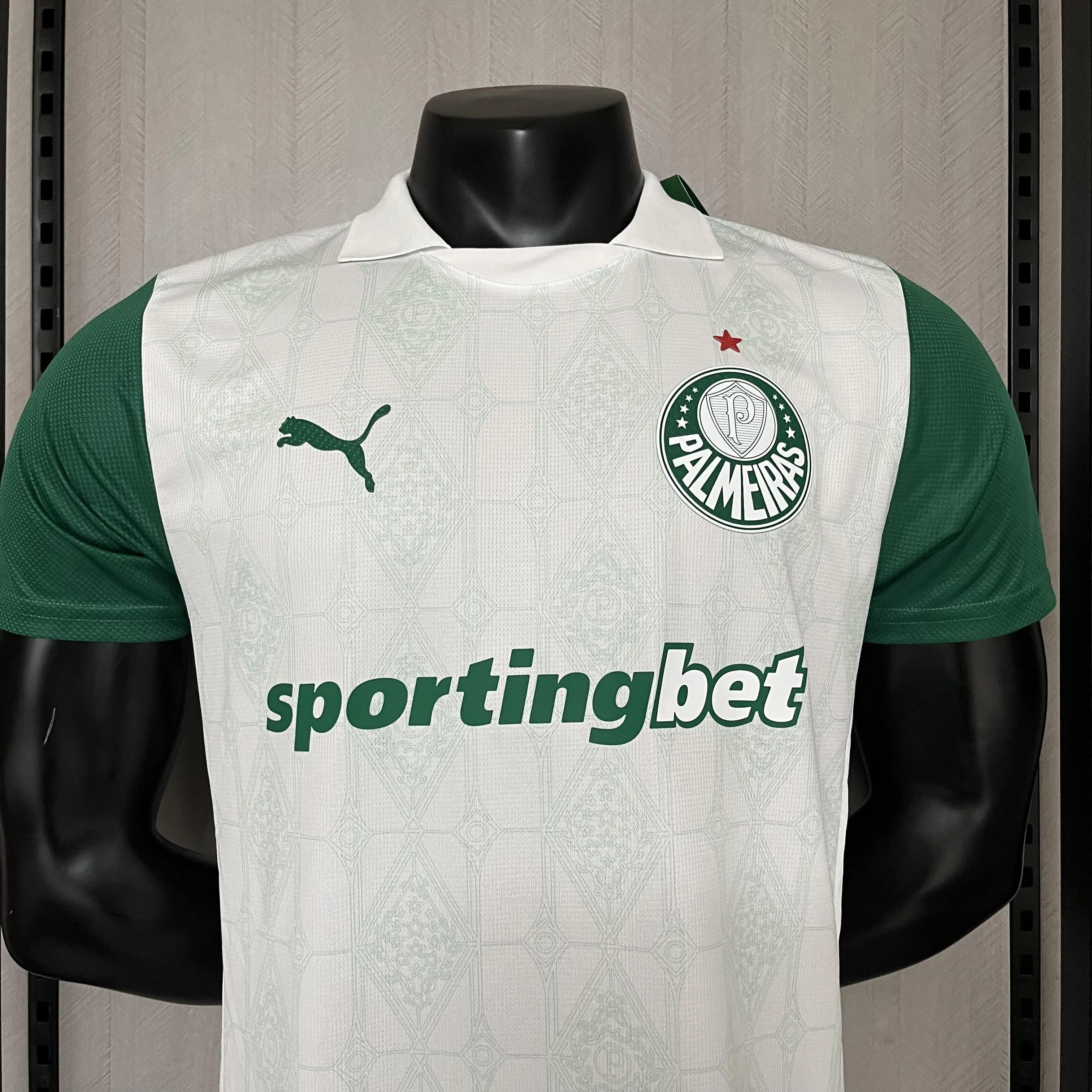 Palmeiras 2025/26 Player Away - [Slim Fit] - Slim Fit