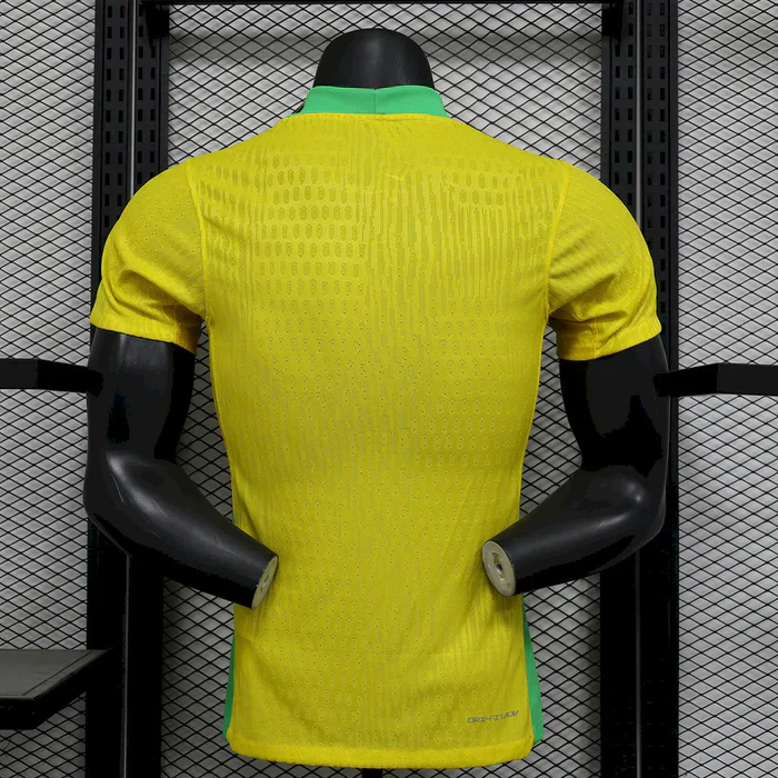 Brazil 2025/26 Home Jersey Player Version - Brasil - Slim Fit