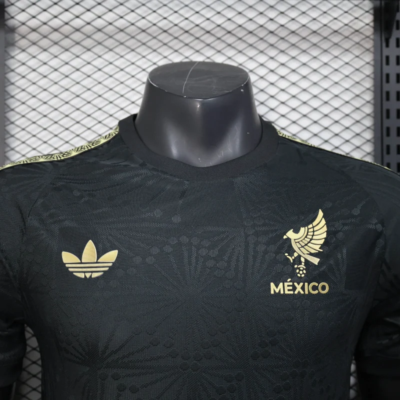 25/26 Player Mexico Gold Cup Edition - Black - Slim Fit