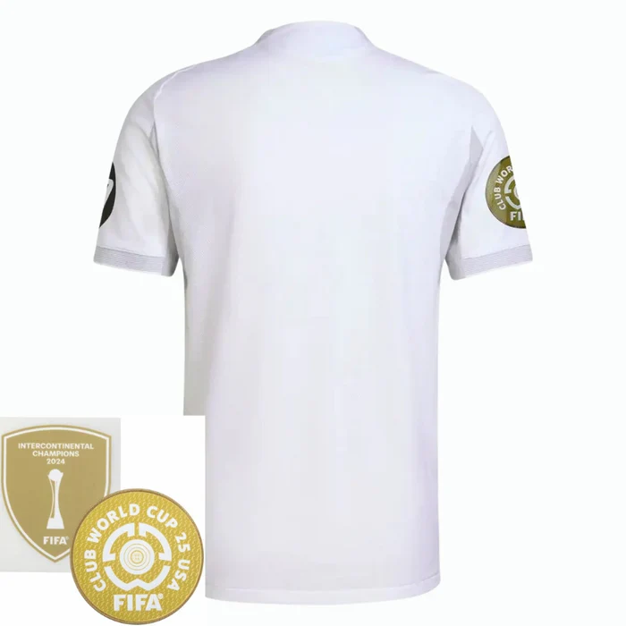 Real Madrid Home Fan Jersey 2025/26 - Patch 2025 Club World Cup + FIFA Intercontinental Champions