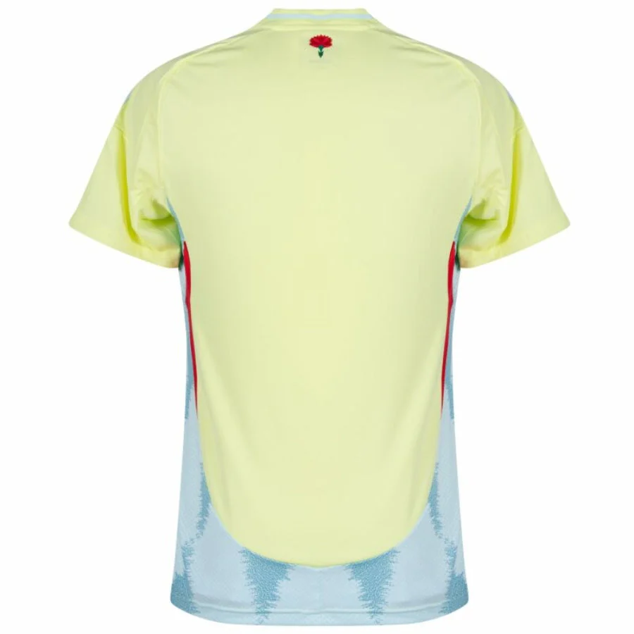 Spain Away Fan Jersey 2025/26 Euro 2024 & Foundation Tournament Patches (Official Printing)