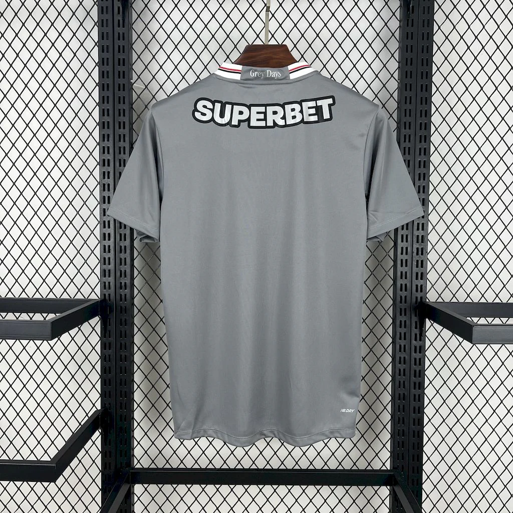 Sao Paulo 2025/26 Special Edition Grey Jersey - Fan Version