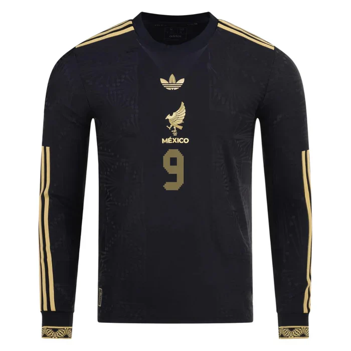 Mexico Raúl Jiménez 2025 Special Edition Long Sleeve Authentic Player Third Jersey - Slim Fit