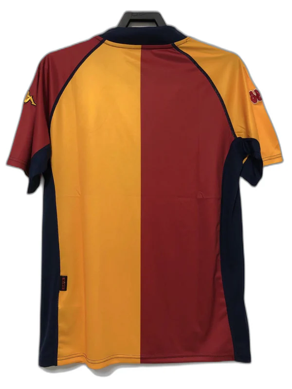 AS Roma 00/01 I Home Jersey - Retro Version